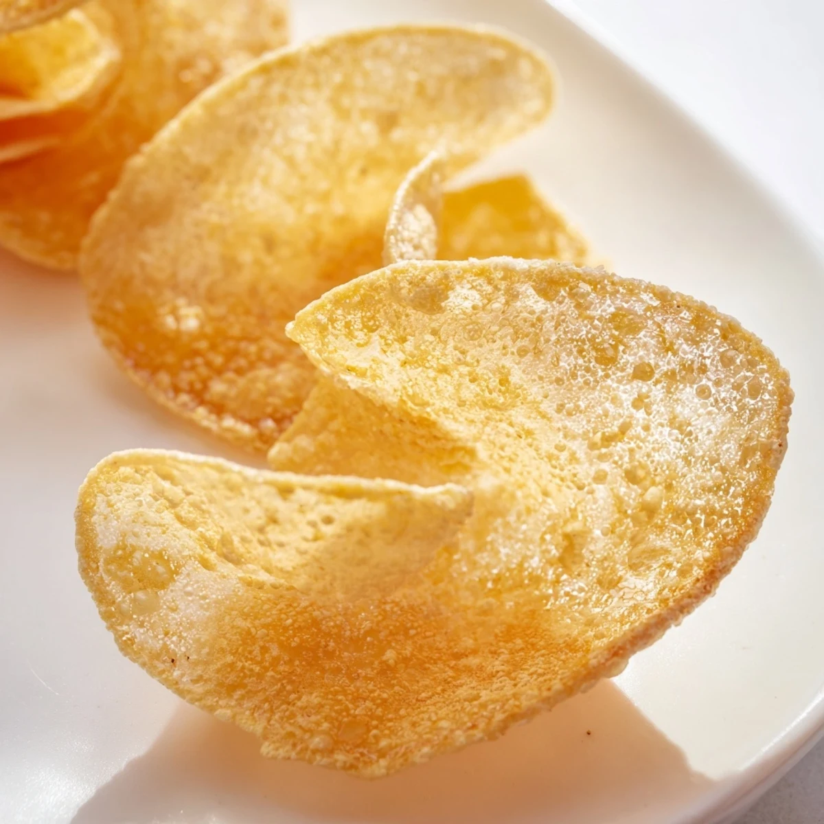 Golden, fried Crispy Shells ready to be filled, offering a satisfying crunch and savory flavors.