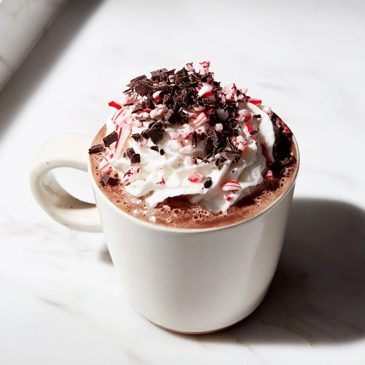 Festive Peppermint Mocha Latte