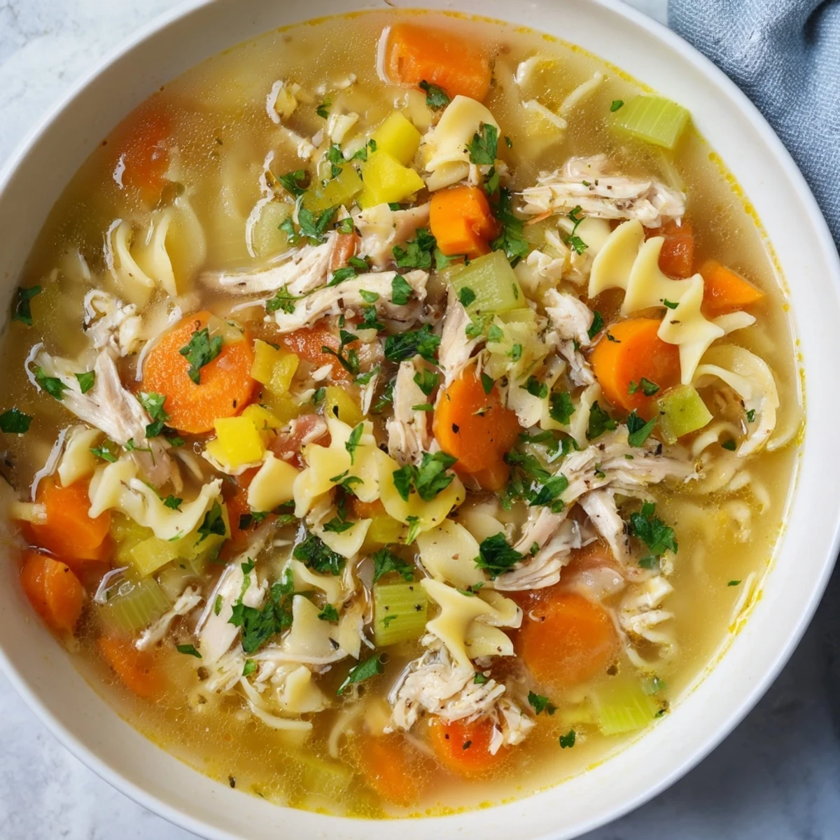 Homemade Chicken Noodle Soup