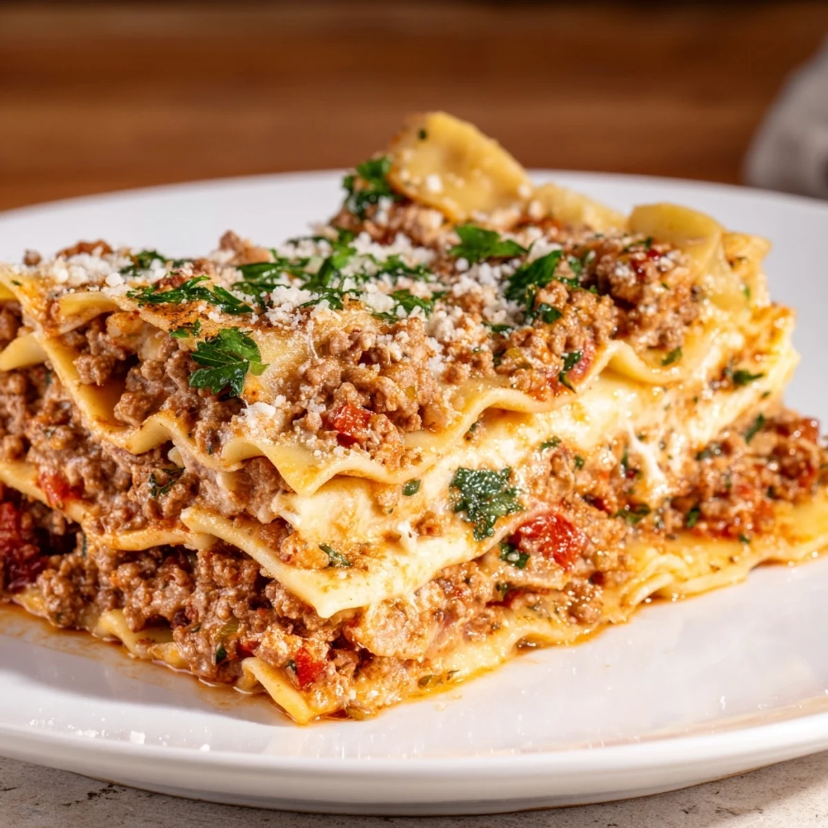 Classic Beef Lasagna Ricotta