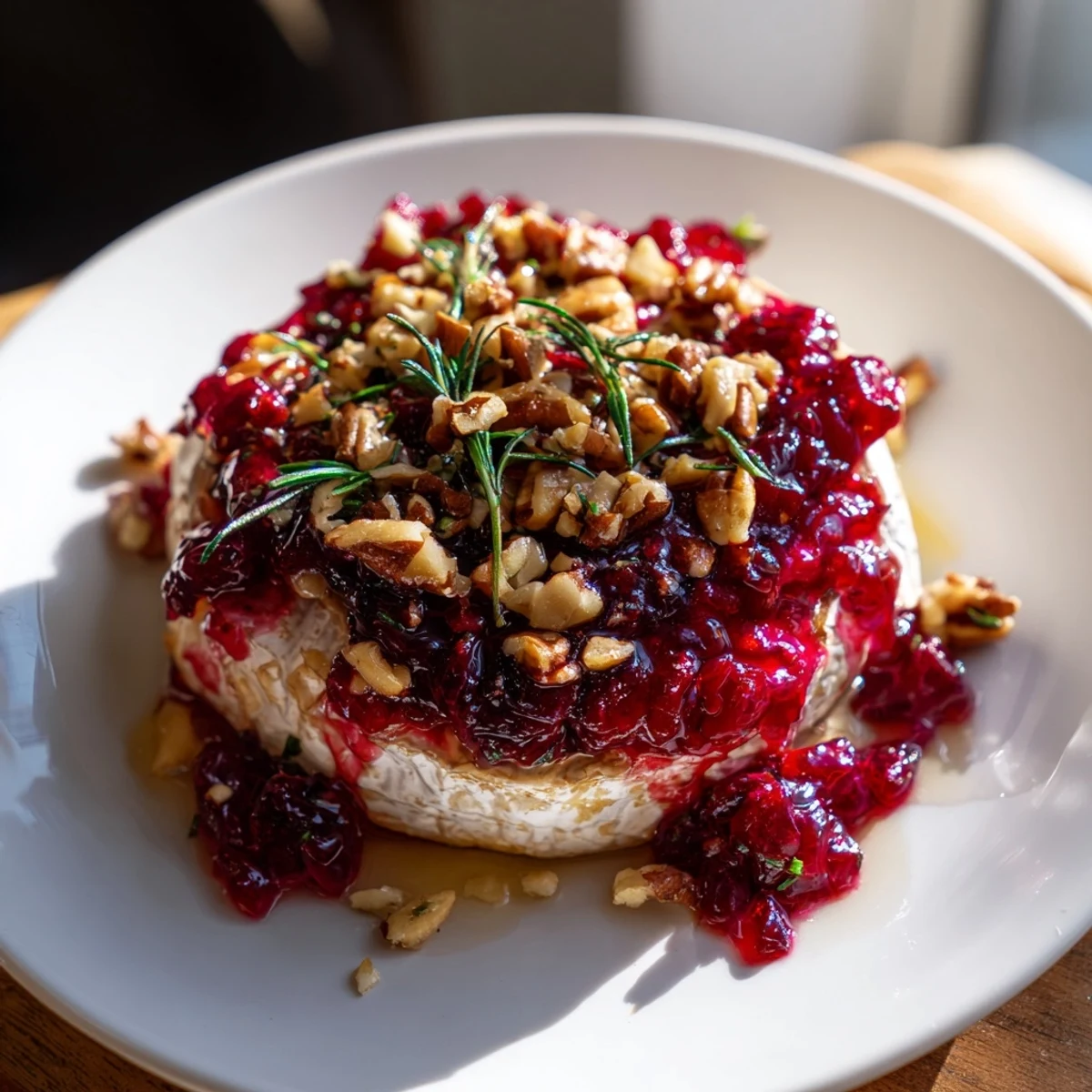 Baked Brie with Cranberry