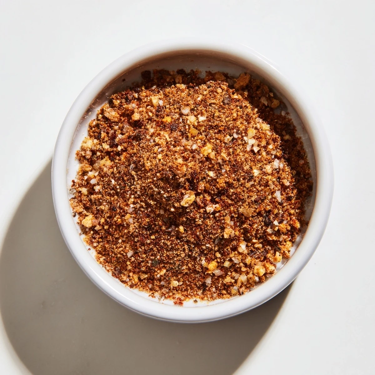 A close-up of Spiced Meat Rub shows its rich, savory appearance, ready to flavor meats beautifully.