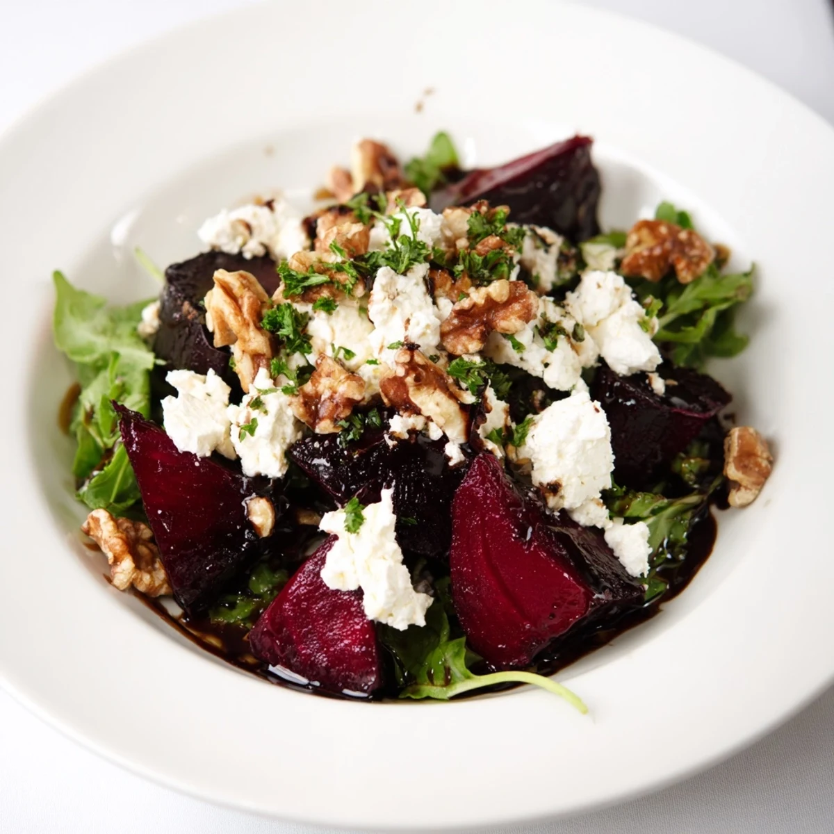 Roasted Beet Goat Cheese Salad