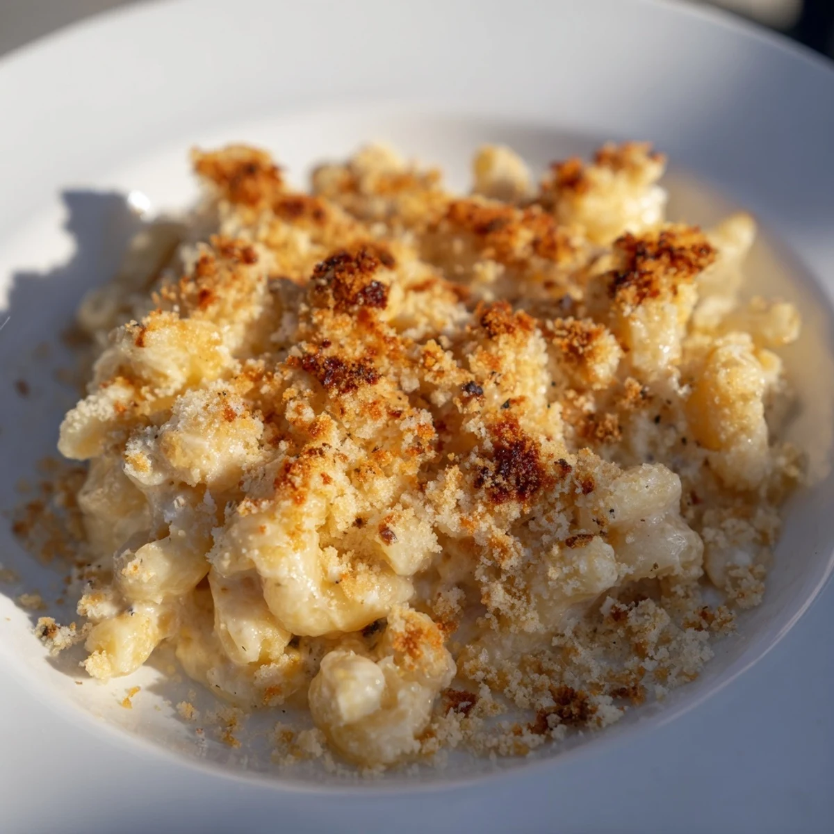 Baked Macaroni Cheese Comfort