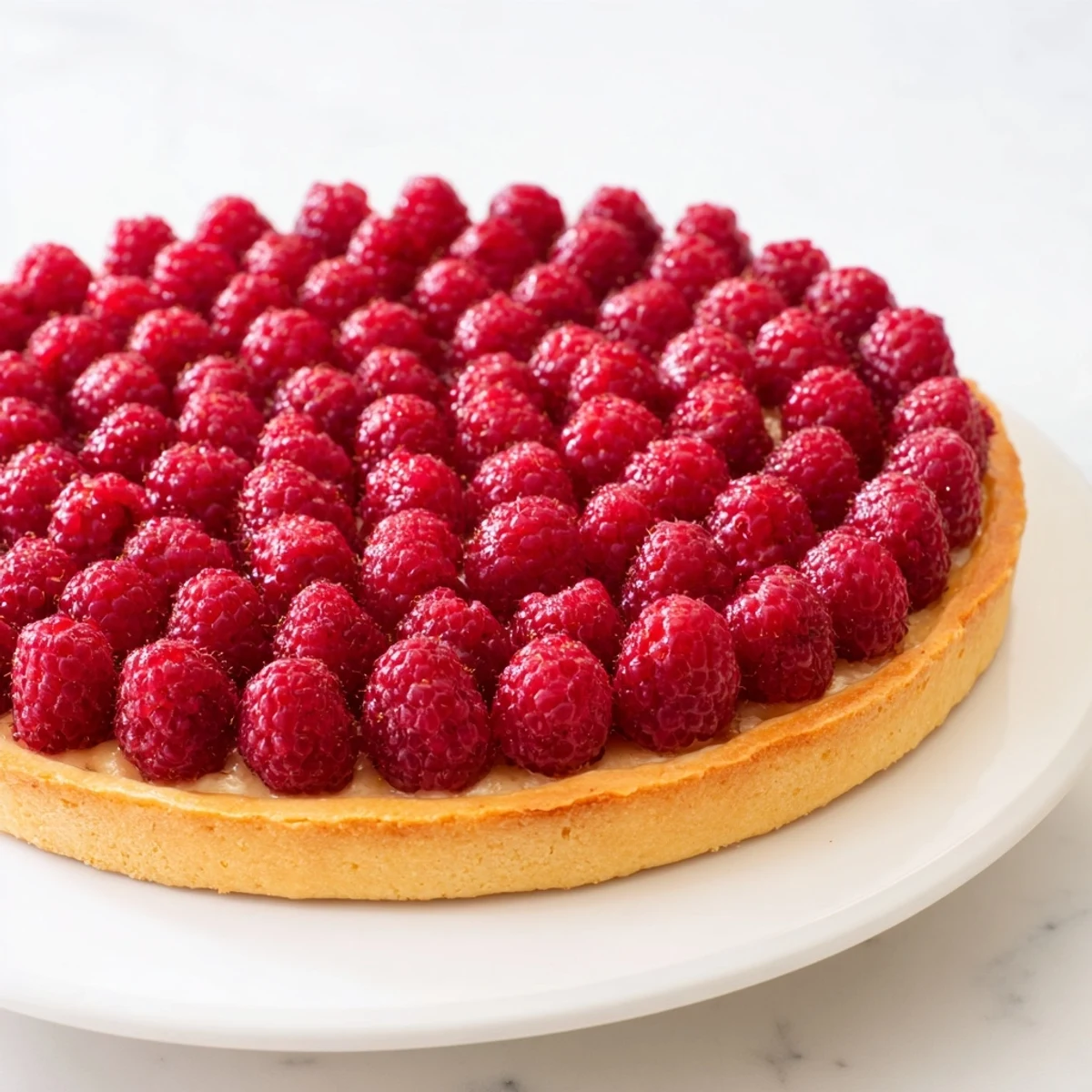 Classic French Raspberry Tart