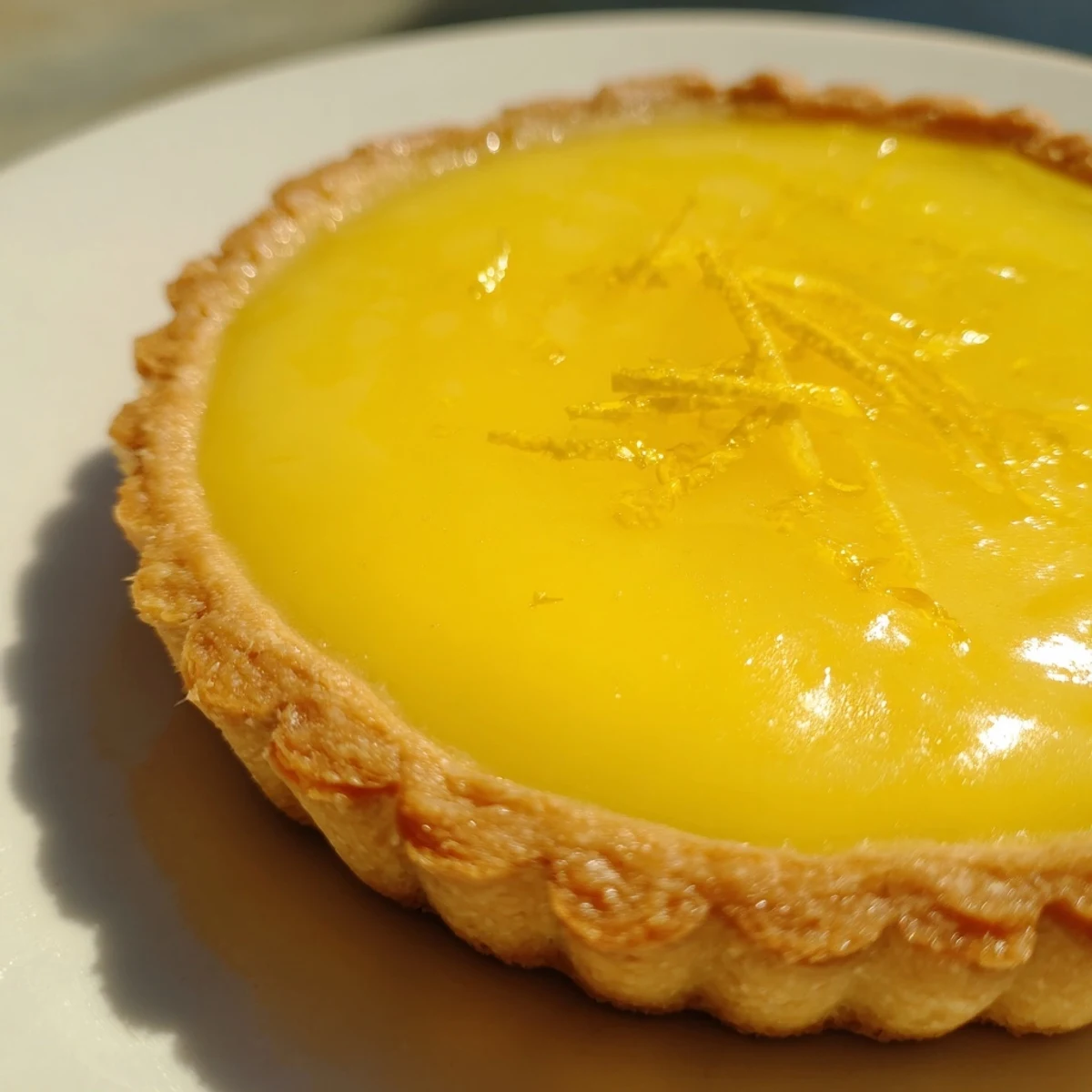 Bright Zesty Lemon Tart