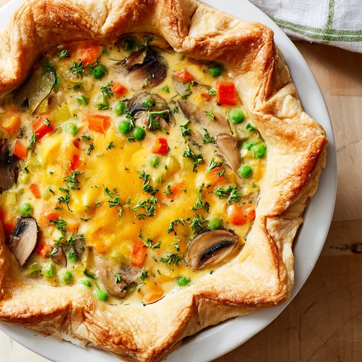 Savory Pie with Vegetables