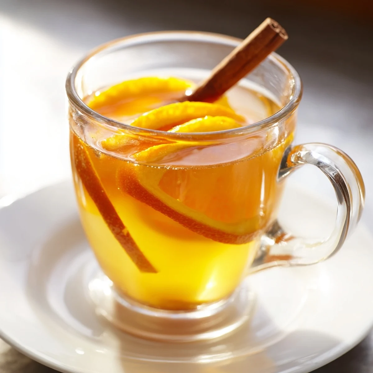 Simmering apple cider recipe, richly spiced with cloves and cinnamon, ready to serve warm.