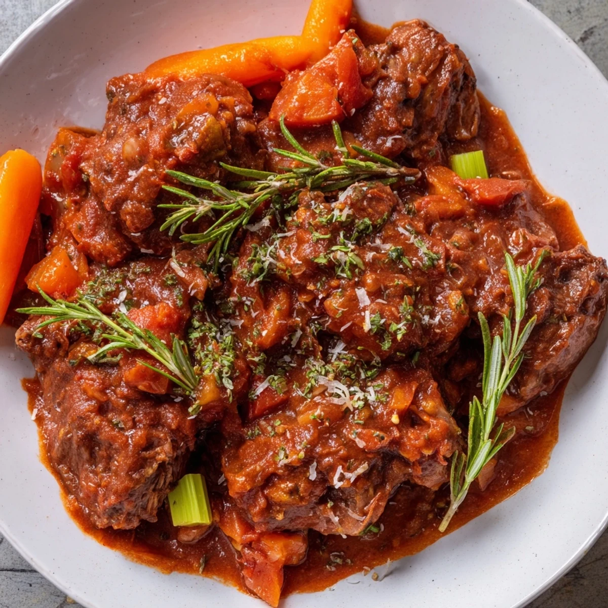 Fork-tender braised lamb served with creamy mashed potatoes, a comforting family dinner.