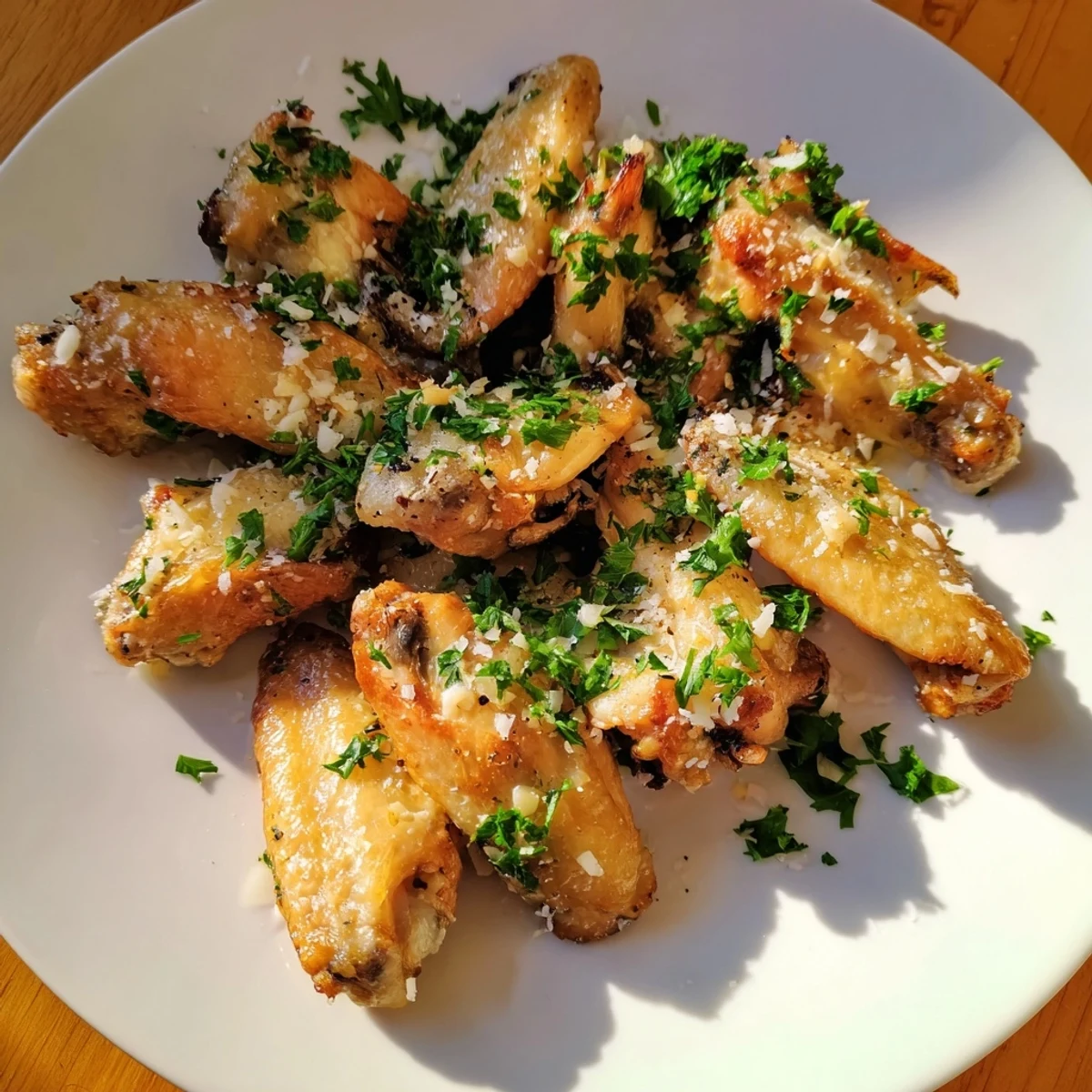 Garlic Parmesan Chicken Wings