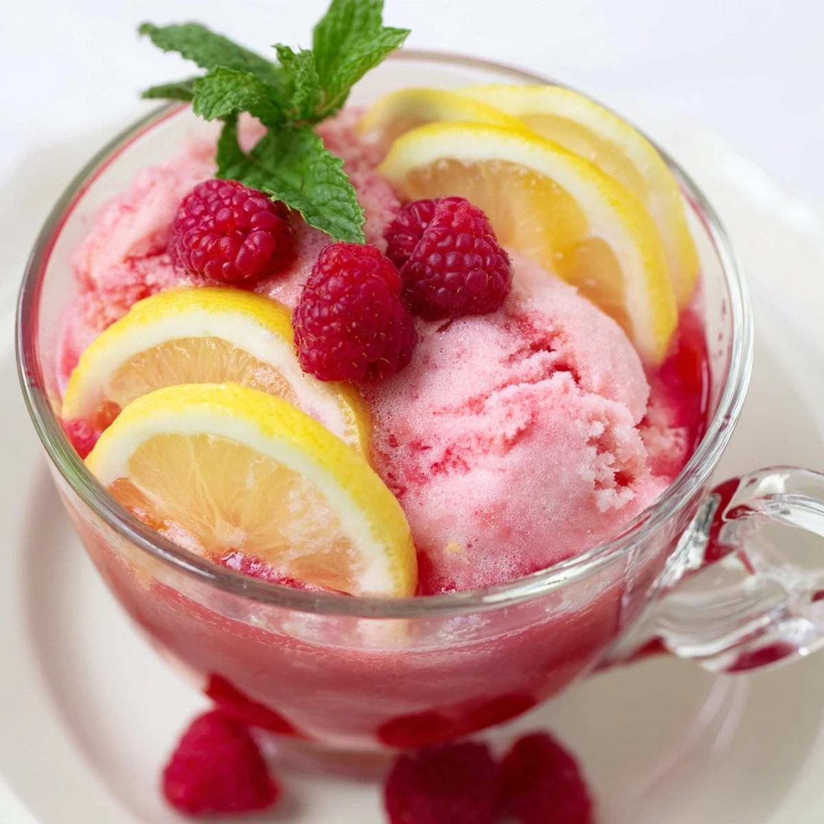 Refreshing homemade Pink Punch with Raspberry Sherbet, featuring a creamy foam and vibrant color, ideal for celebrations and family gatherings.