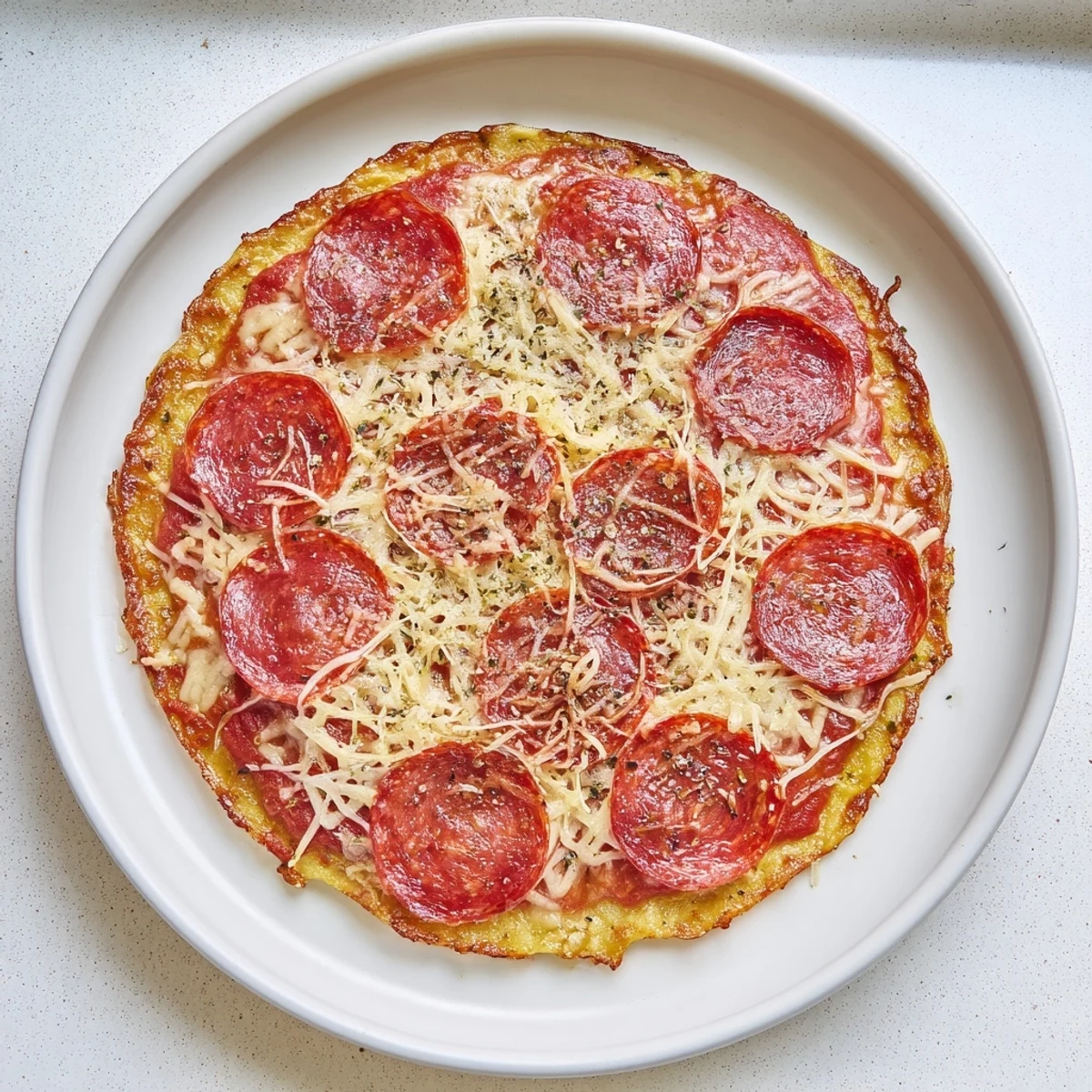 Homemade Pizza Hut pan pizza displaying thick crust, generous pepperoni slices, and golden-brown cheese